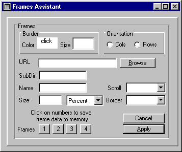 Frames Assistant