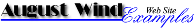 August Wind Web Site Examples